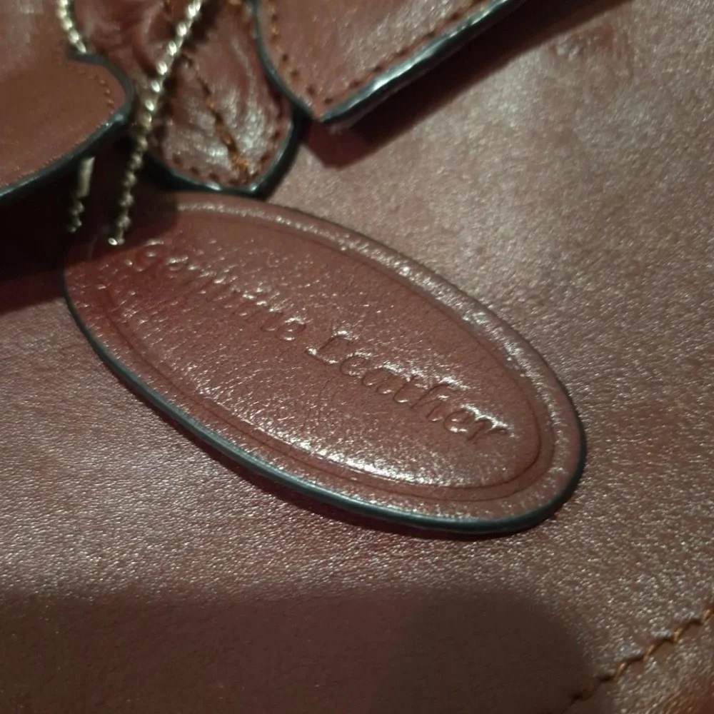Wilson Leather bag Classic Brown Leather Shoulder dbag - Picture 7 of 7